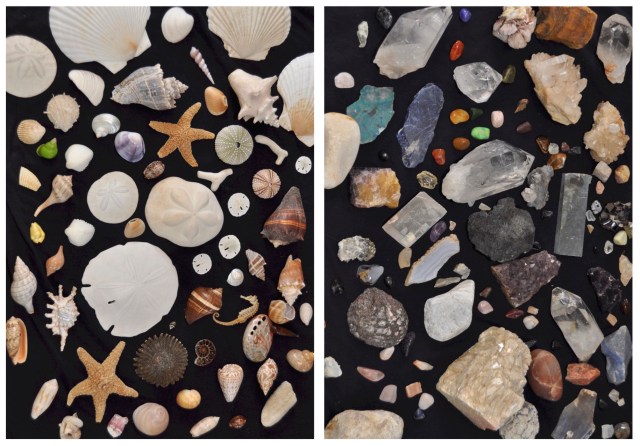 Patrick and the rock collection